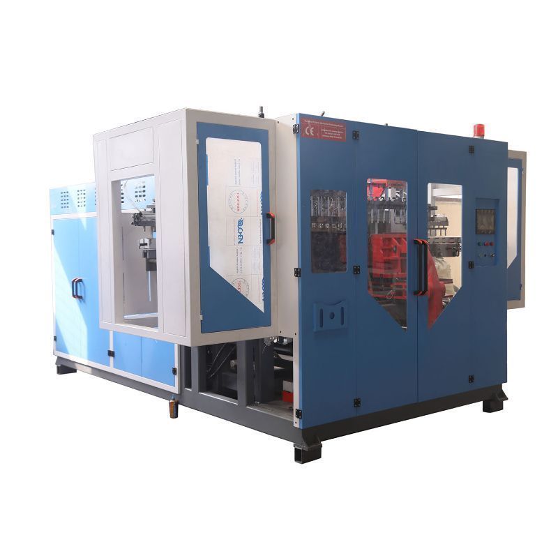 Machine de moulage par extrusion-soufflage de bouteilles d'huile moteur de lubrification &agrave; grande vitesse