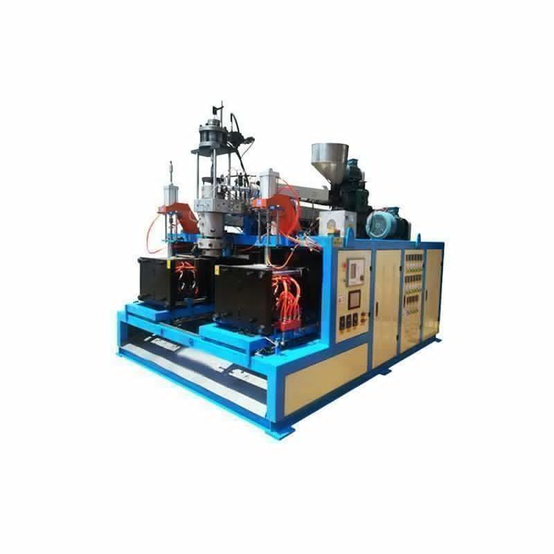 Prix de la machine de moulage par soufflage de bouteilles d'huile de lubrification en plastique semi-automatique