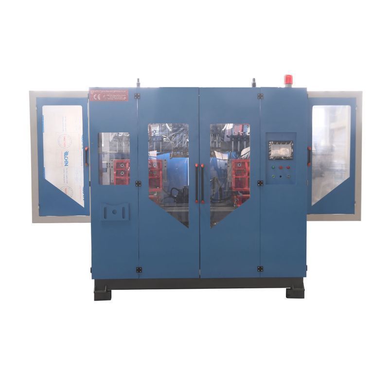 Machine de moulage par extrusion-soufflage de bouteilles d'huile moteur de lubrification &agrave; grande vitesse