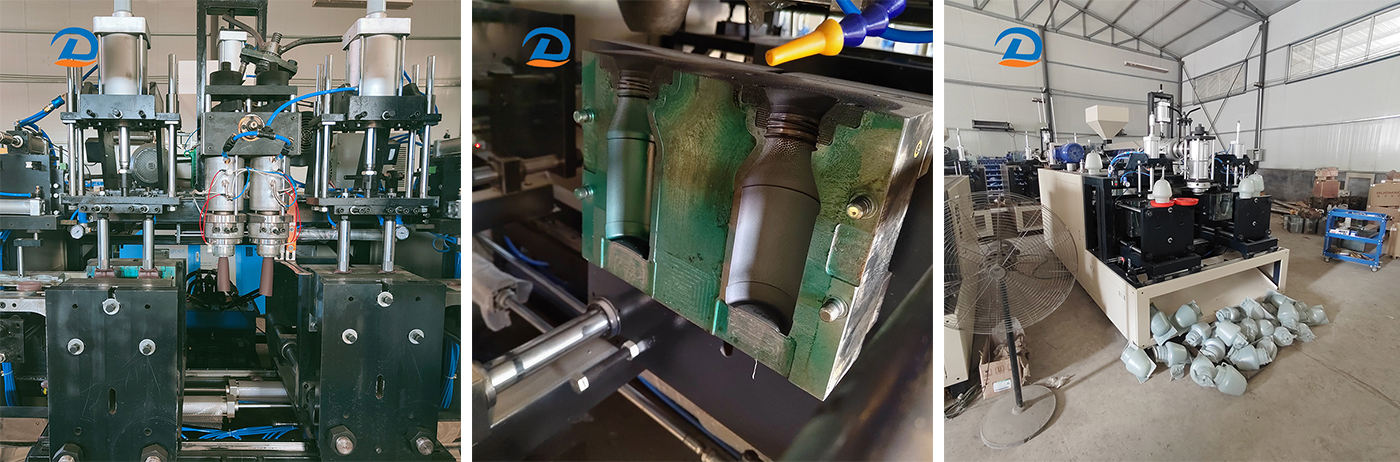 Témoignage client : Comment nous avons aidé un fabricant de bouteilles en plastique à résoudre les problèmes liés aux machines de moulage par soufflage de bouteilles en PEHD à 2 têtes